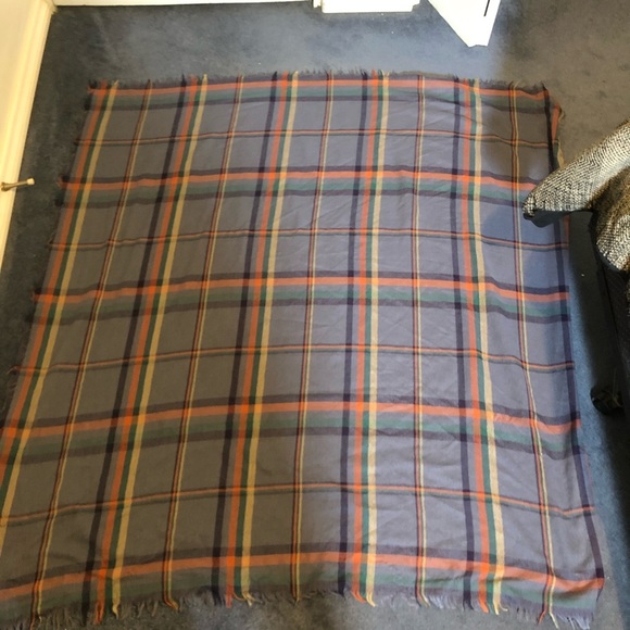 SALE 2for$15 Large Fall Square Plaid Scarf - Picture 2 of 2
